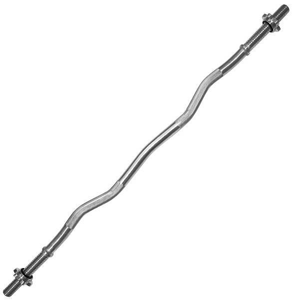 Vzpieračská tyč ohnutá 120 cm/30 mm