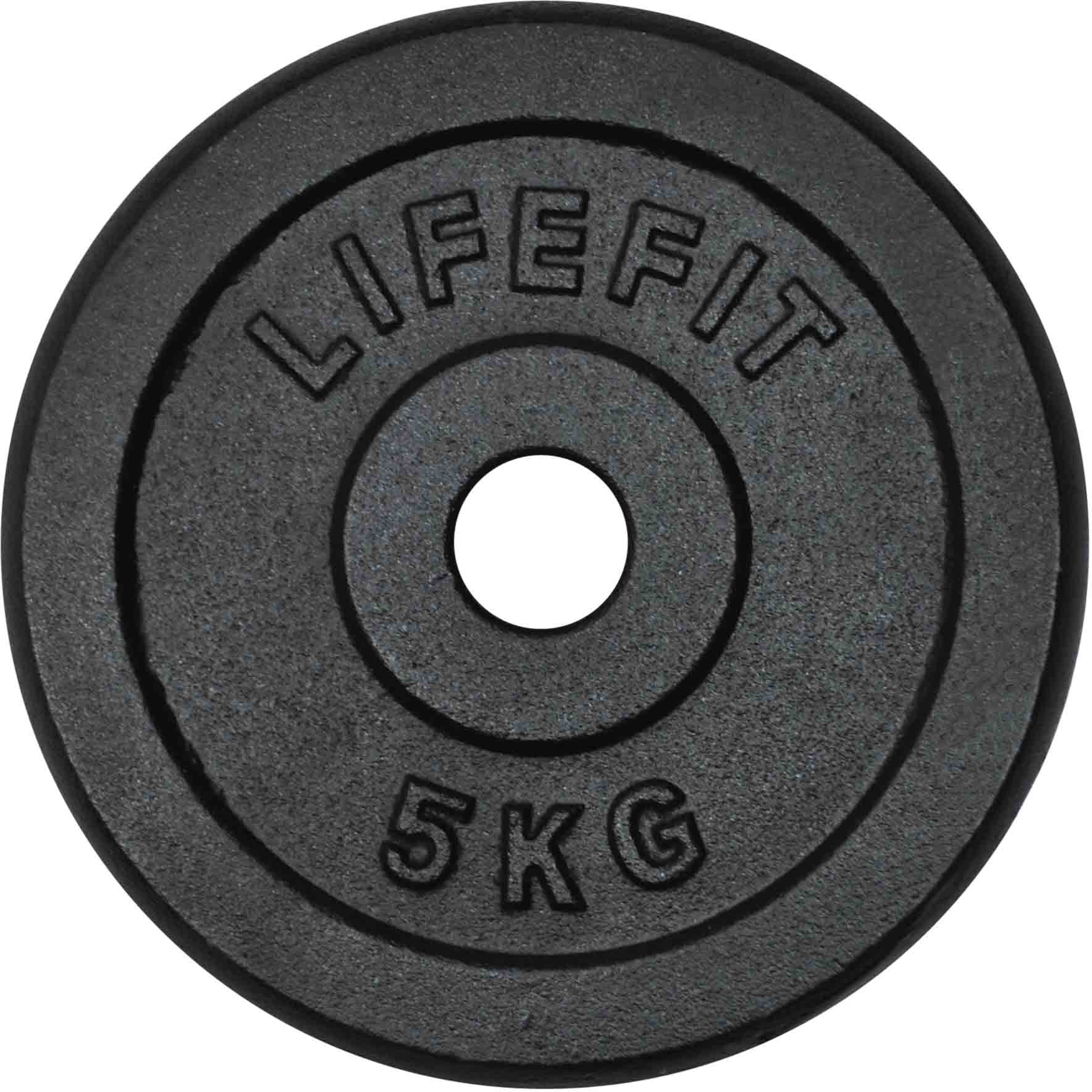 Kotúč Lifefit, 5 kg/tyč 30 mm