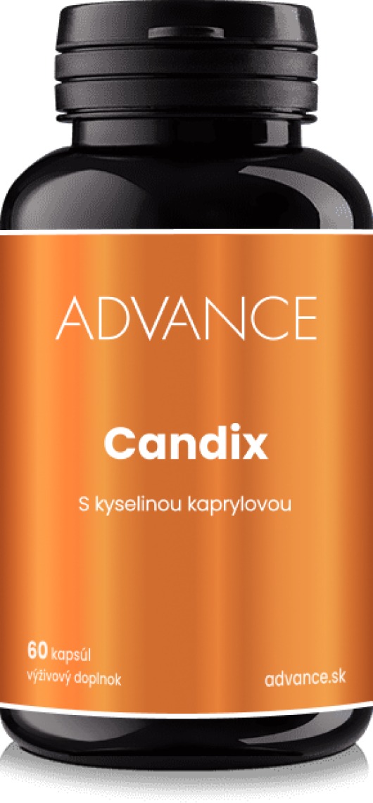 ADVANCE Candix 60 kapsúl – s kyselinou kaprylovou