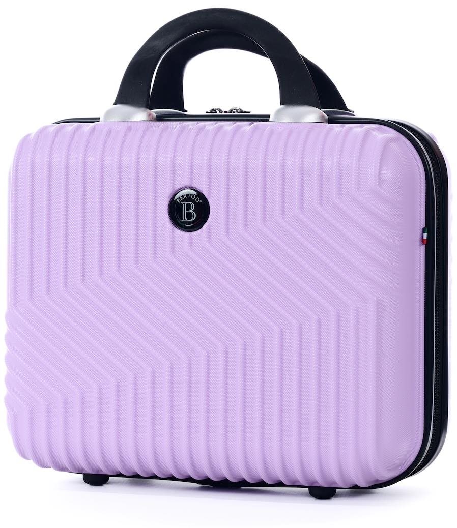 Bertoo Milano Cestovný kozmetický kufrík, svetlo fialový