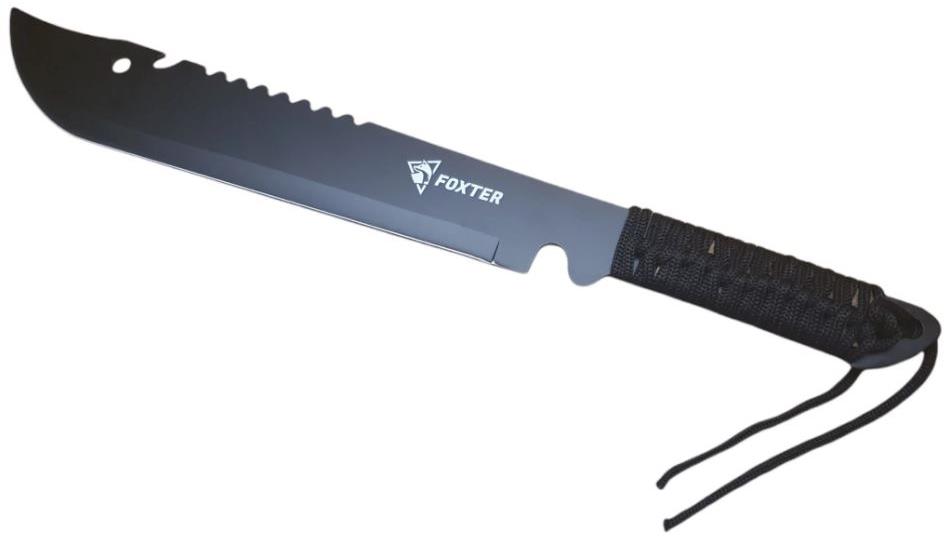 Foxter Bowie mačeta, čierna, 50 cm