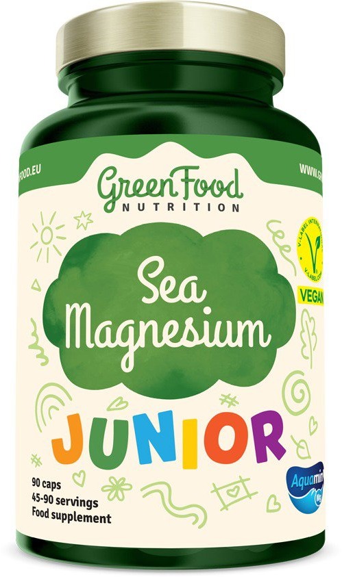 GreenFood Nutrition Junior Sea Magnesium 90 kapsúl