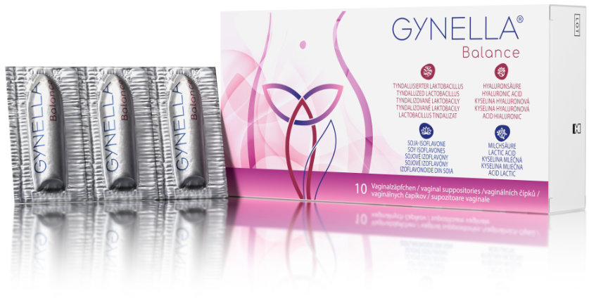GYNELLA Balance 10 vaginálních čípků