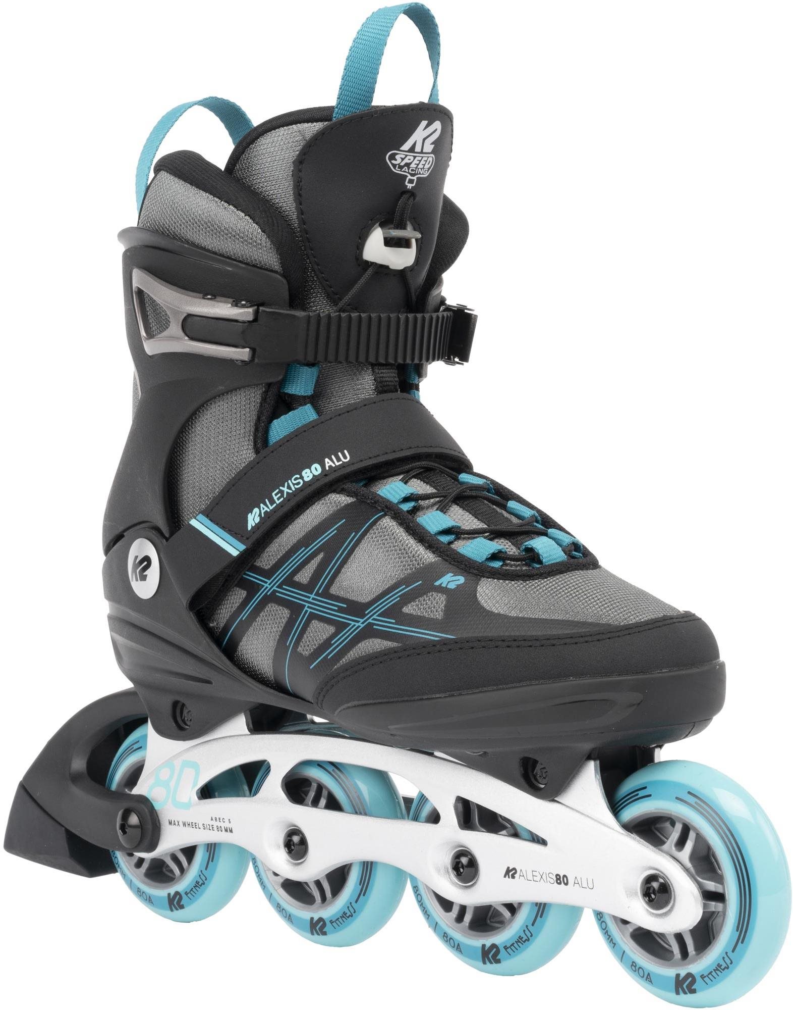 K2 ALEXIS 80 ALU gray_cyan veľ. 40 EU/260 mm