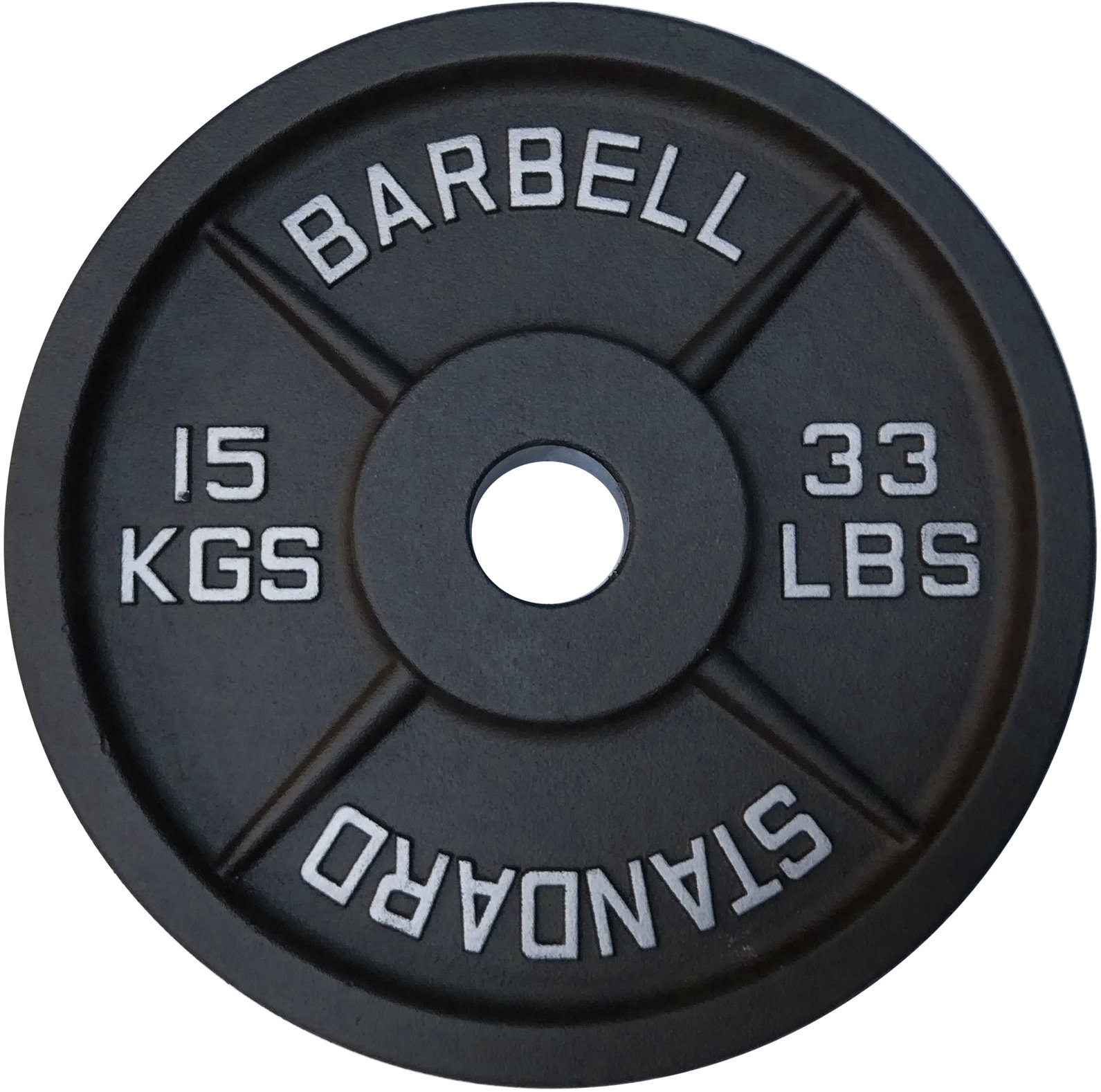 KUBIsport Náhradní kotouč speciální litinový 15 kg - průměr otvoru 50 mm