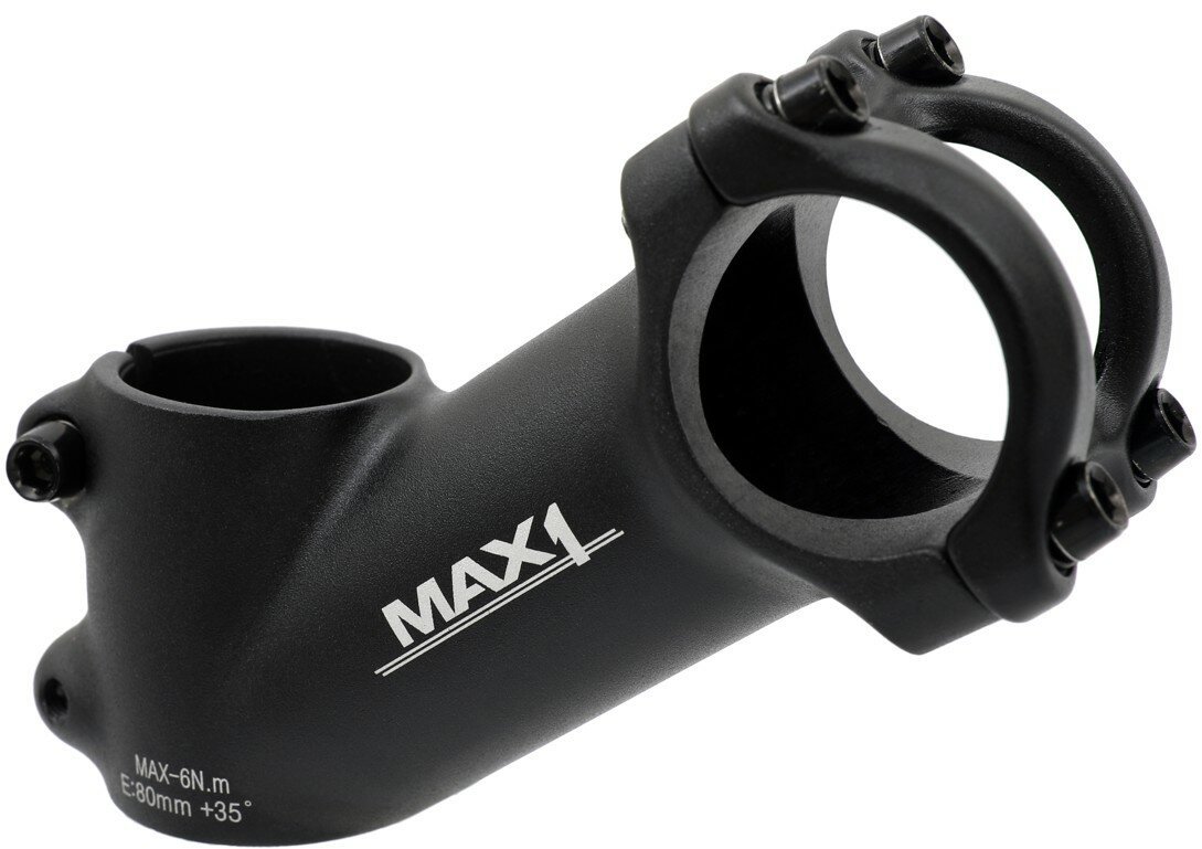 MAX1 Predstavec High 80/35°/31,8 mm, čierny