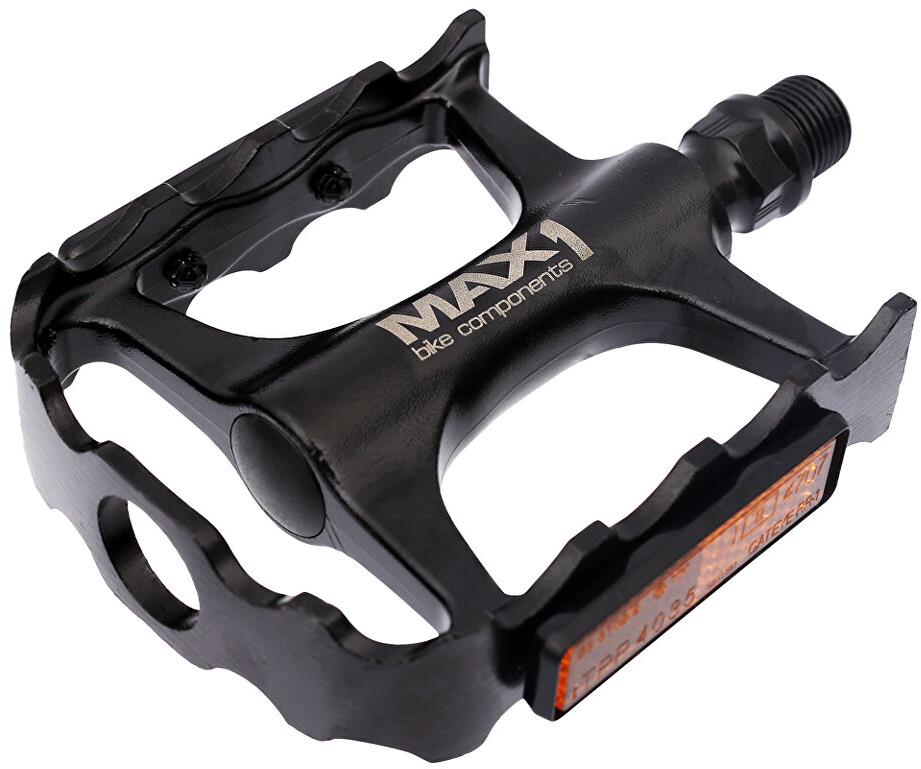 Pedále MAX1 Tour XL Eco, čierne