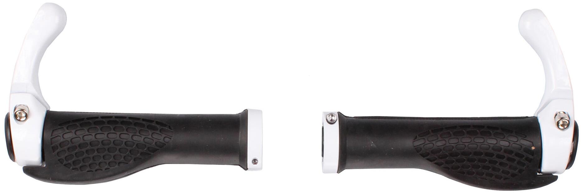 Merco Horn gripy na bicykel, 4 ks, biele