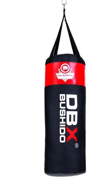 DBX BUSHIDO 80 cm/30 cm 15 – 20 kg červené boxovacie vrece pre deti