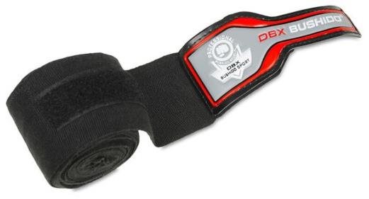 DBX BUSHIDO PRO čierna boxerská omotávka