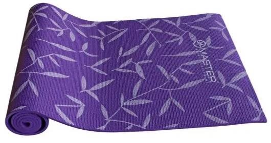 MASTER Yoga PVC 8 mm, 173 × 61 cm, fialová