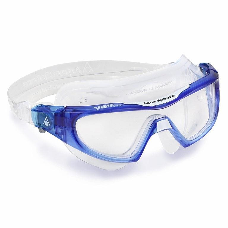 Plavecké okuliare Aqua Sphere VISTA PRO číre sklá, modrá