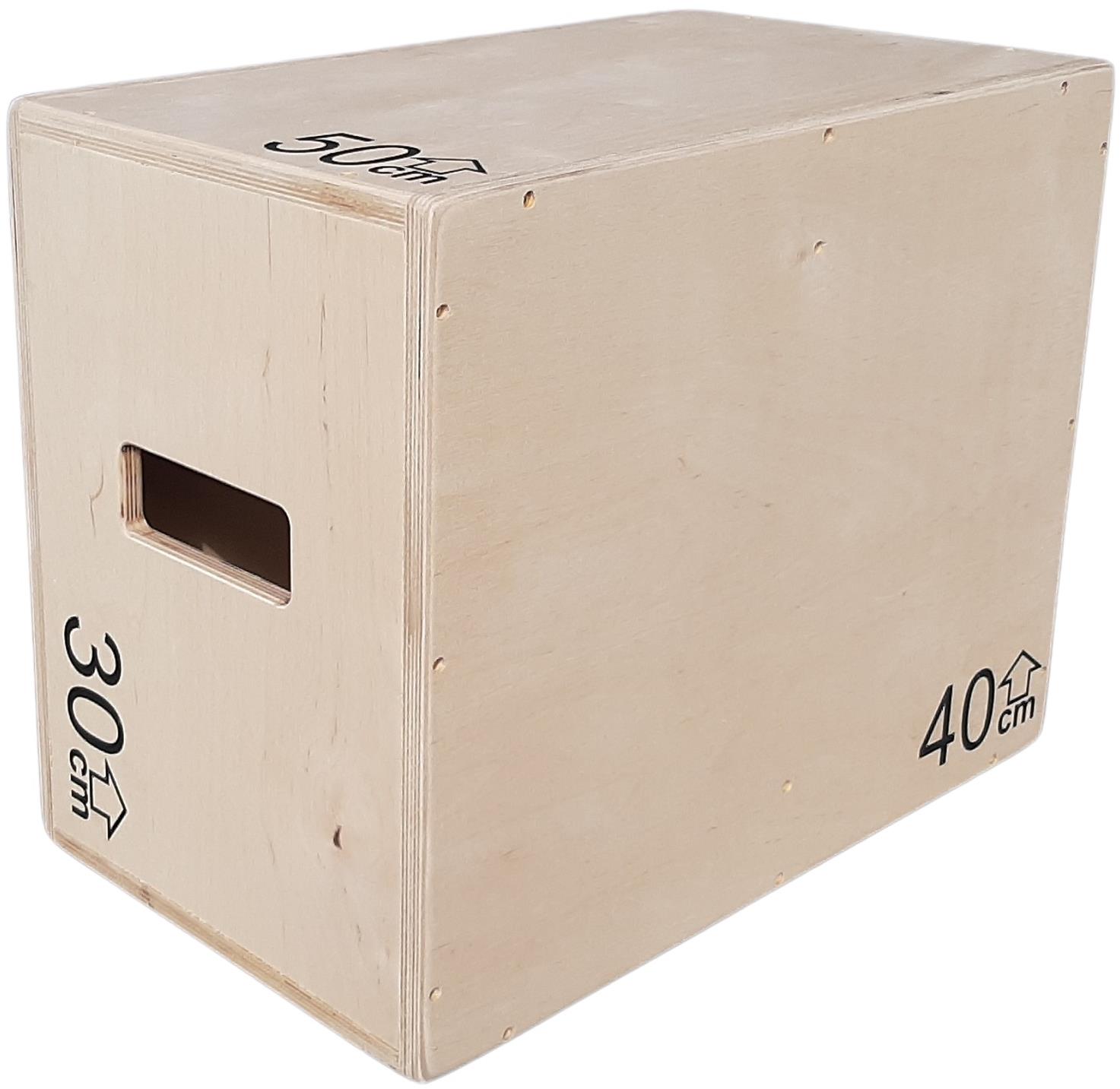 Master Tréningový plyo box Wood 50 × 40 × 30 cm