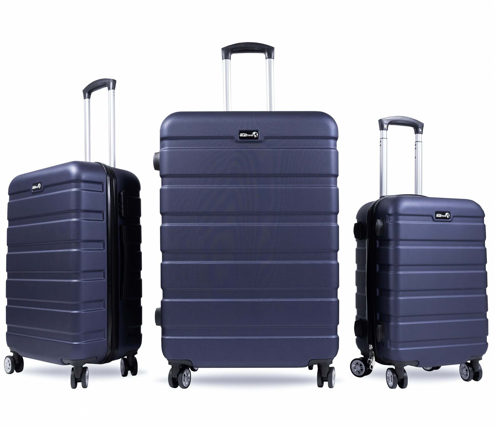 Aga Travel Súprava cestovných kufrov MR4650 Modrá