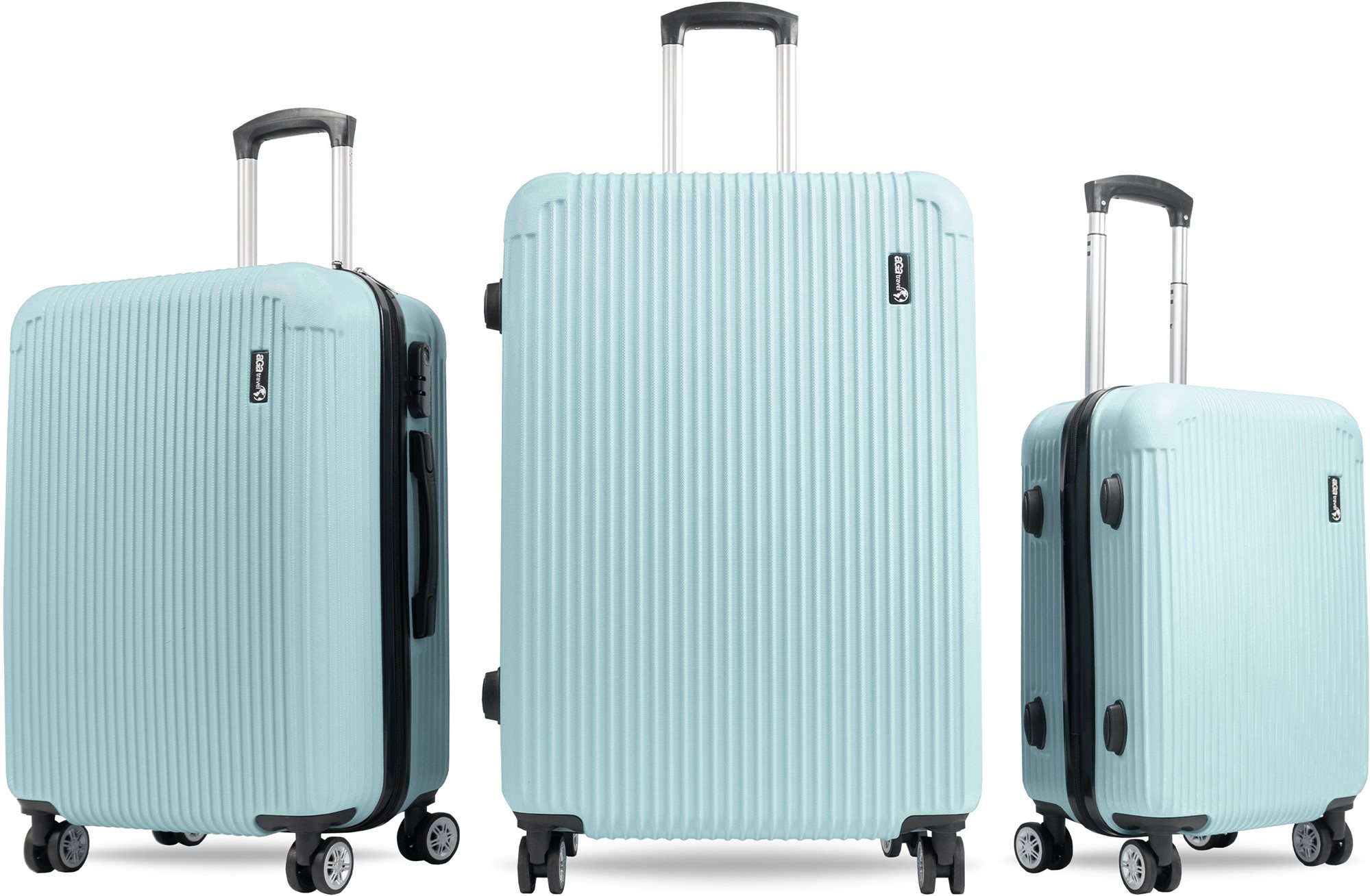 Aga Travel Súprava cestovných kufrov MR4652 Tyrkysová