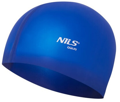NILS Aqua Silikónová čiapka NQC BL04 tmavomodrá