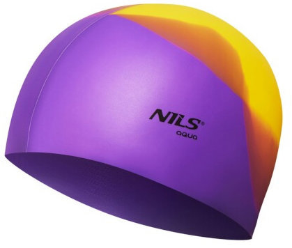NILS Aqua Silikónová čiapka NQC Multicolor M11