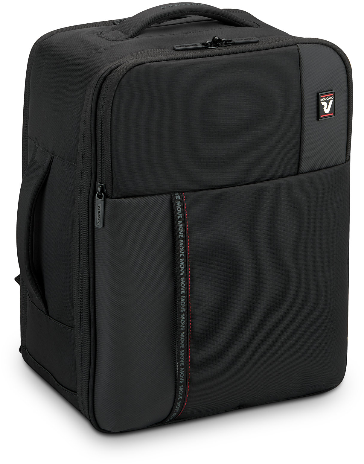 Roncato Move čierny 40 × 30 × 20 cm