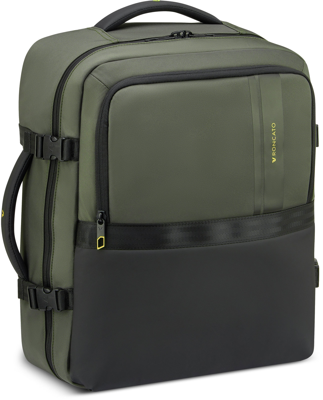 Roncato Metropolitan zelený 45 × 36 × 20 cm