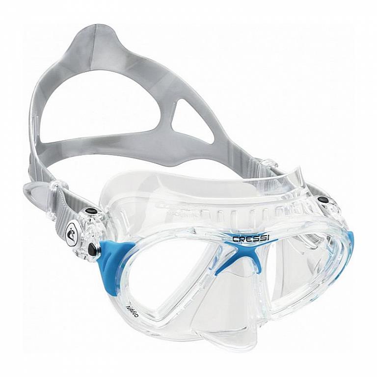 Cressi Nano Crystal, modré