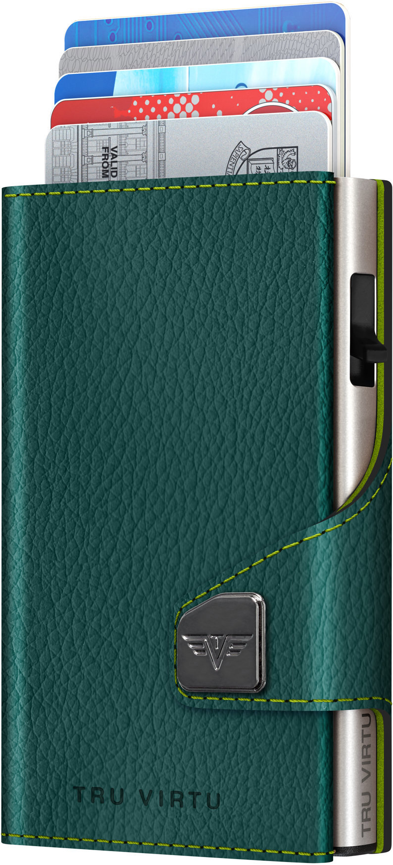 Tru Virtu Click & Slide vegan Bio Wine Green/Silver