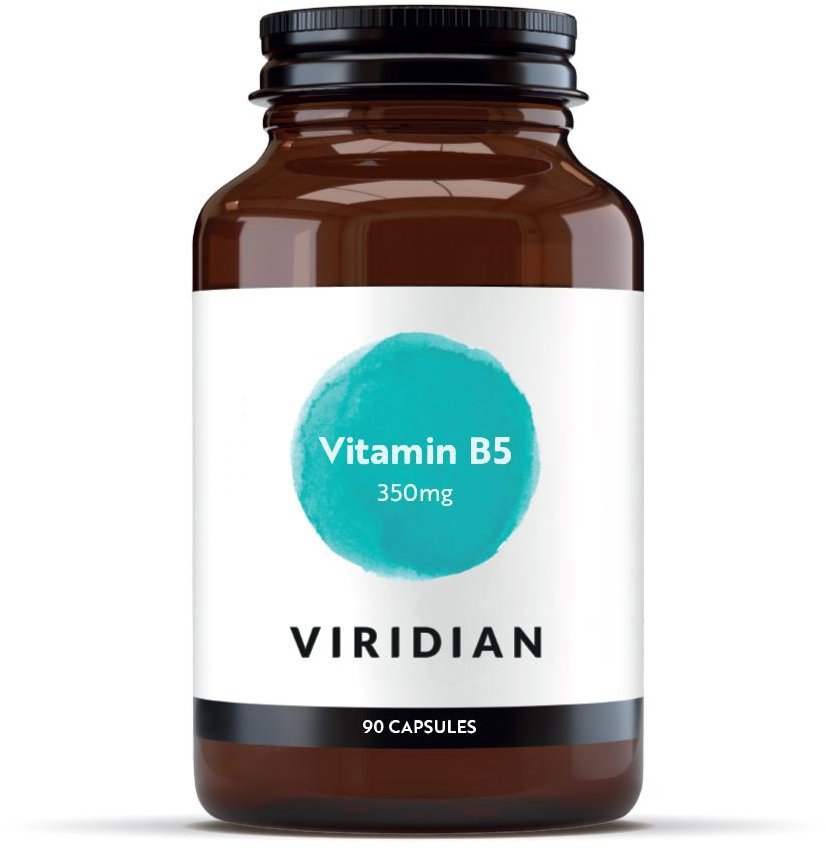 Viridian Vitamín B5 350 mg 90 kapsúl