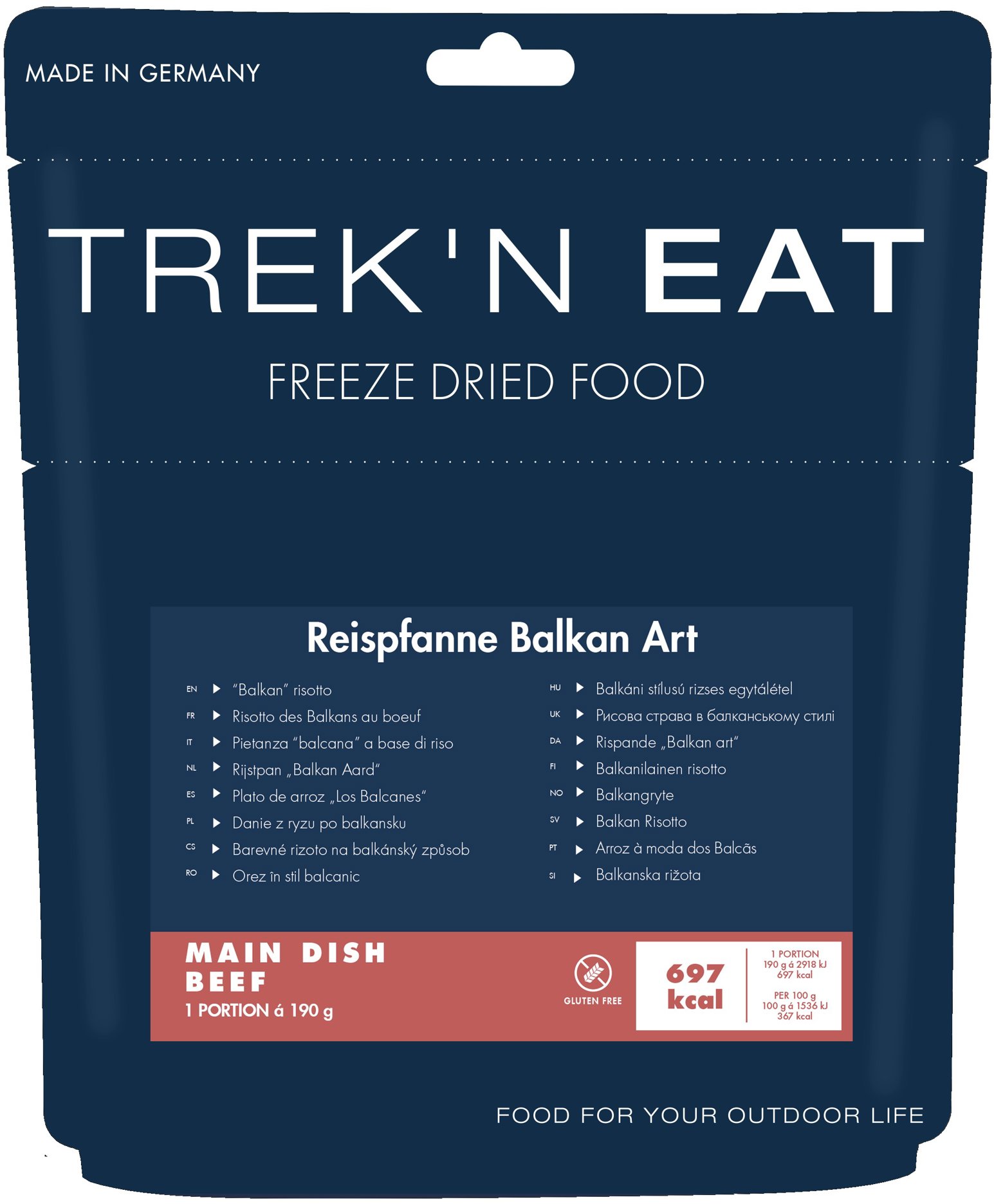 Trek'n Eat Farebné rizoto na balkánsky spôsob