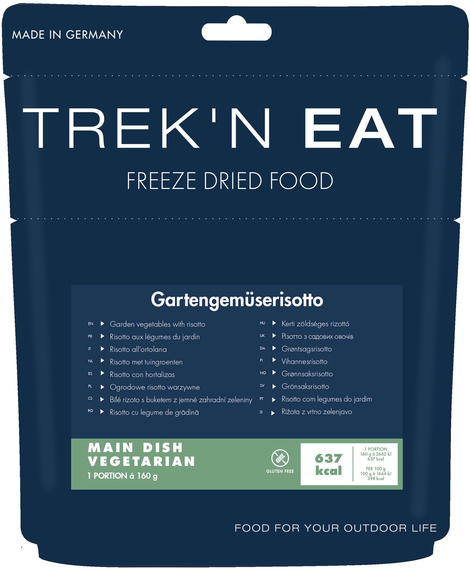 Trek'n eat Biele rizoto s buketom z jemnej záhradnej zeleniny