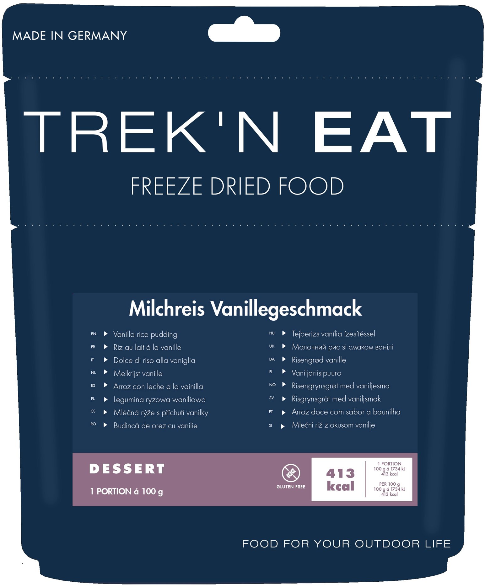 Trek'n eat Mliečna ryža s príchuťou vanilky