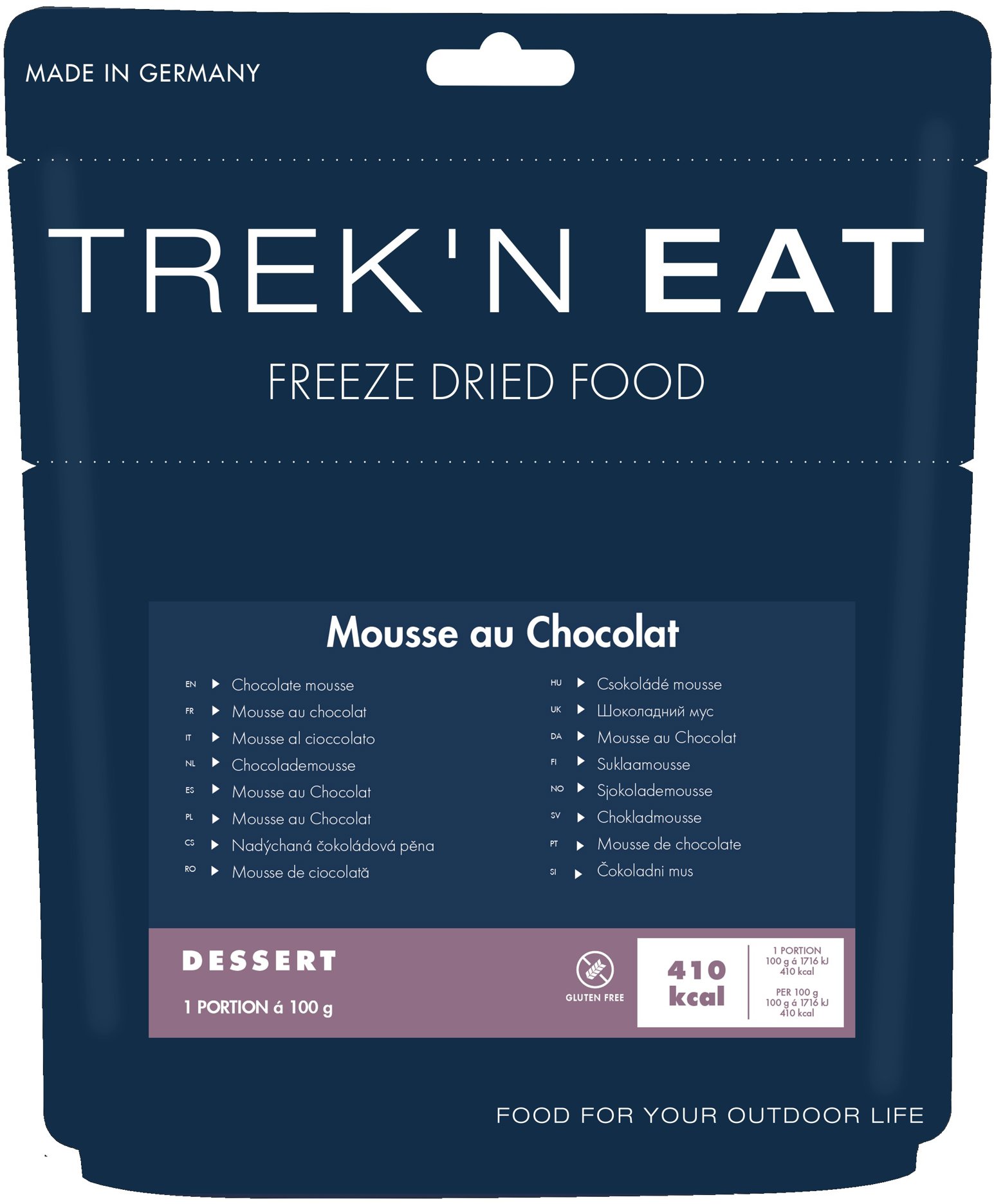 Trek'n eat Nadýchaná čokoládová pena