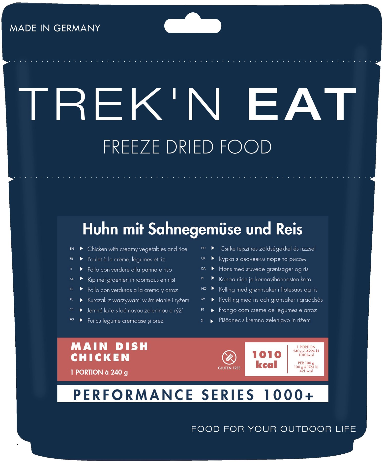 Trek'n eat Jemné kura s krémovou zeleninou a ryžou 1000+ kcal