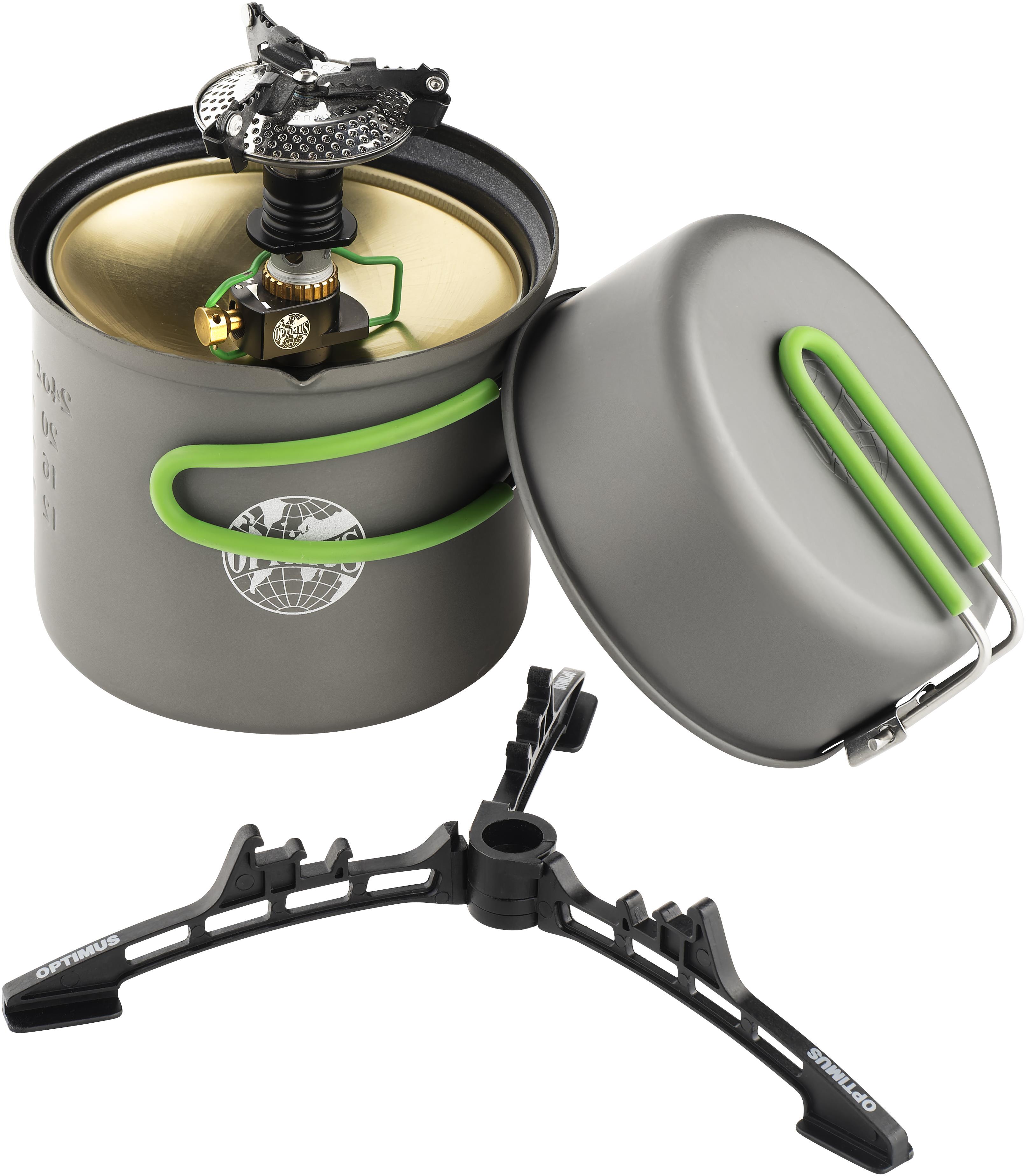 Optimus Crux & Terra Weekend 0,95 l & stojan na kartušu