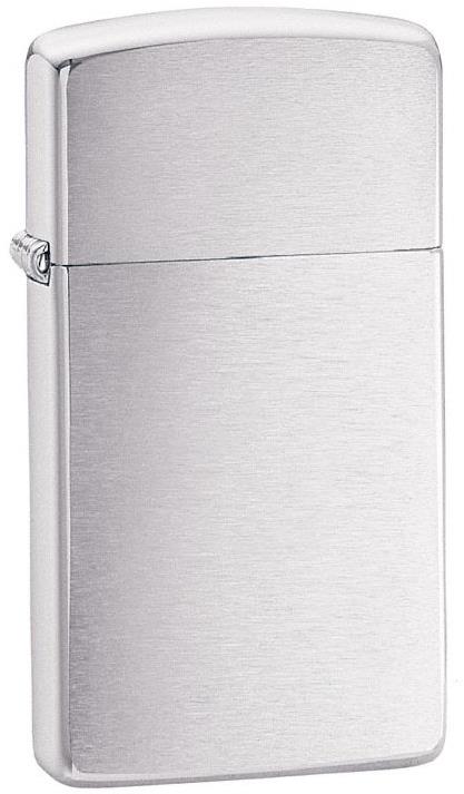 ZIPPO Brushed Chrome Slim