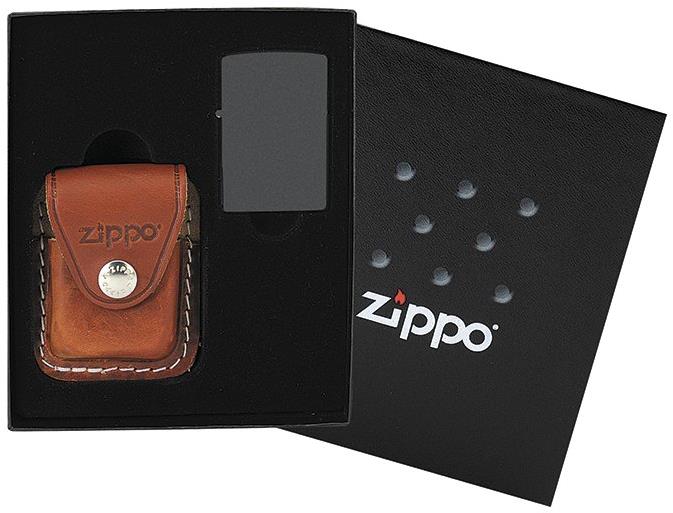 Zippo Darčeková kazeta s hnedým puzdrom