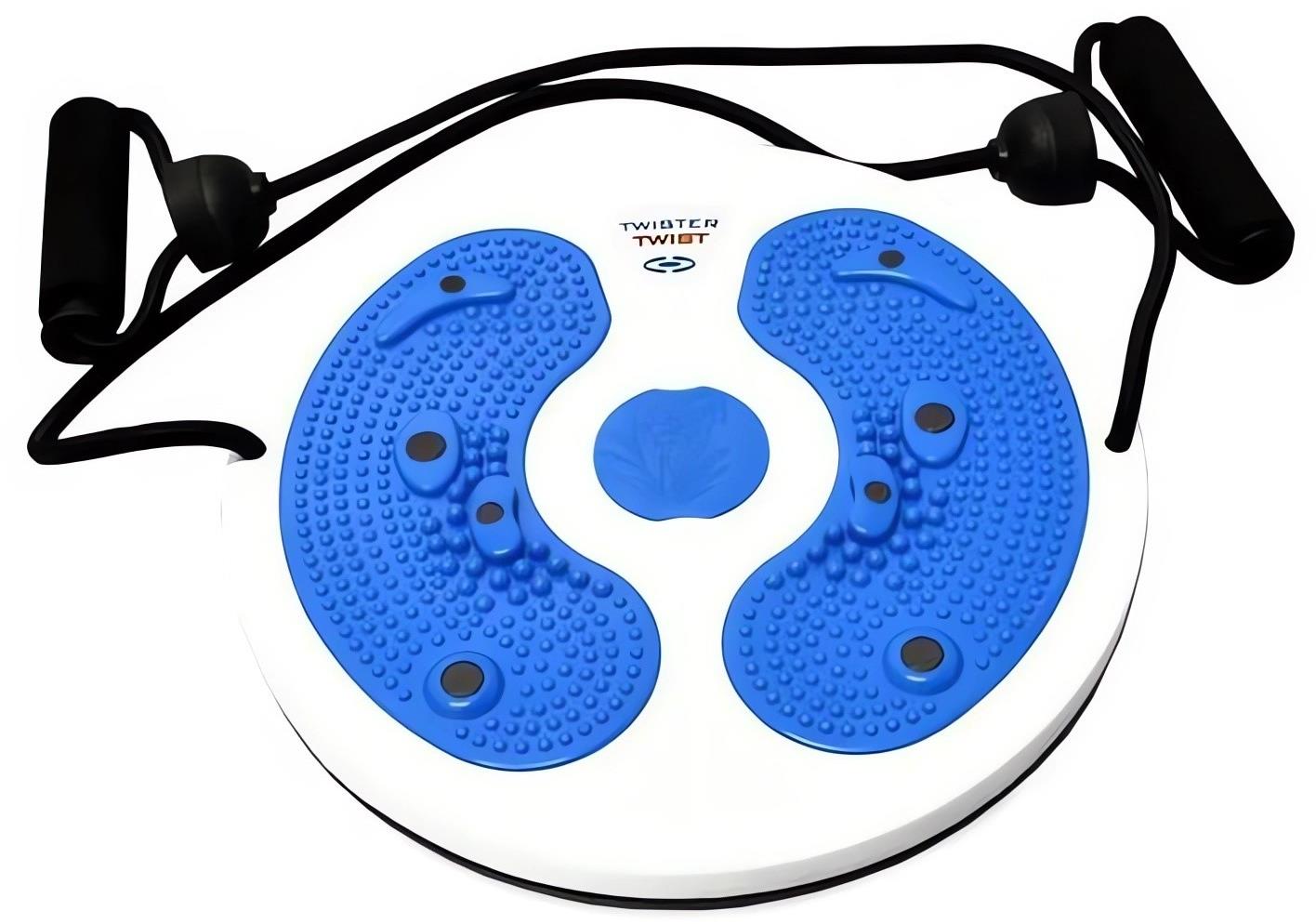 Verk 14177_N Rotačný disk Twister + laná, modrý