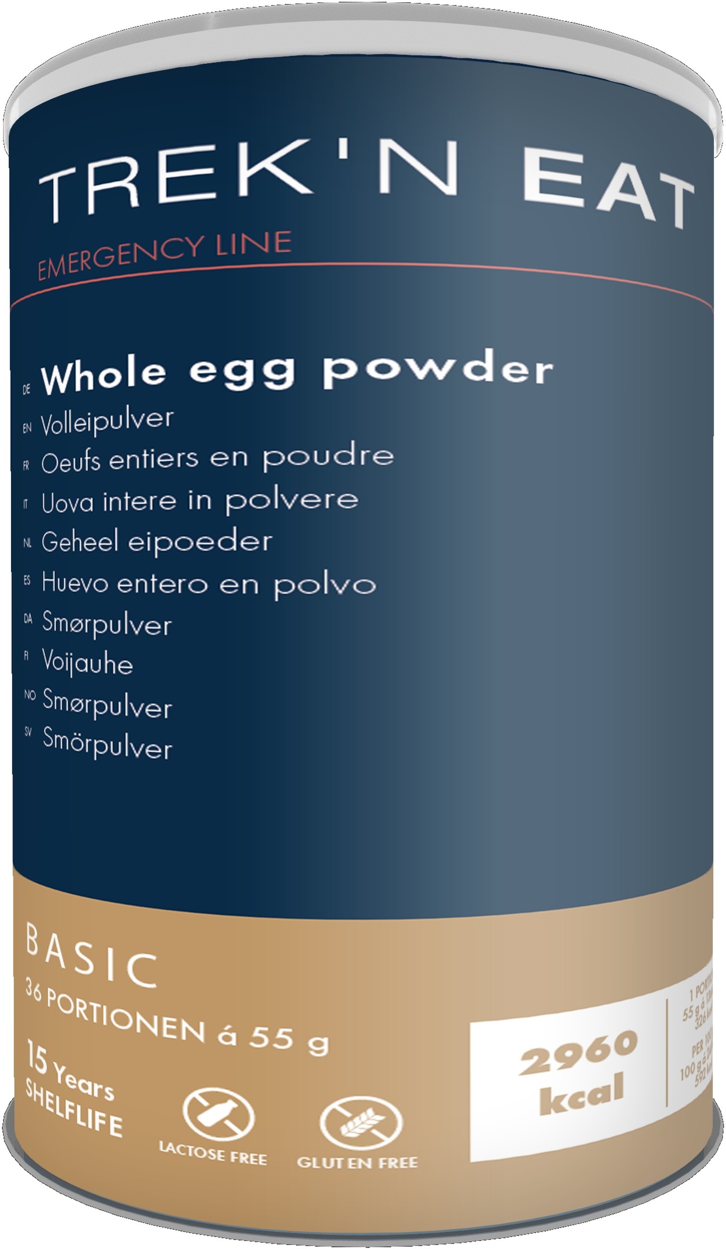 Trek'n eat Emergency Food Sušené celé vajcia 500 g