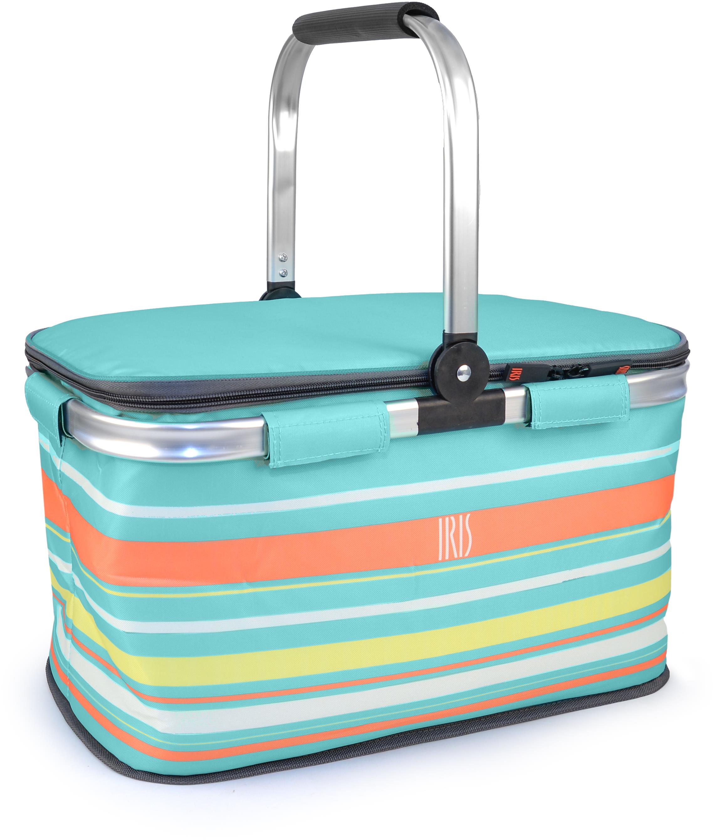 IRIS Barcelona Piknikový termo košík Summer blue 20 l