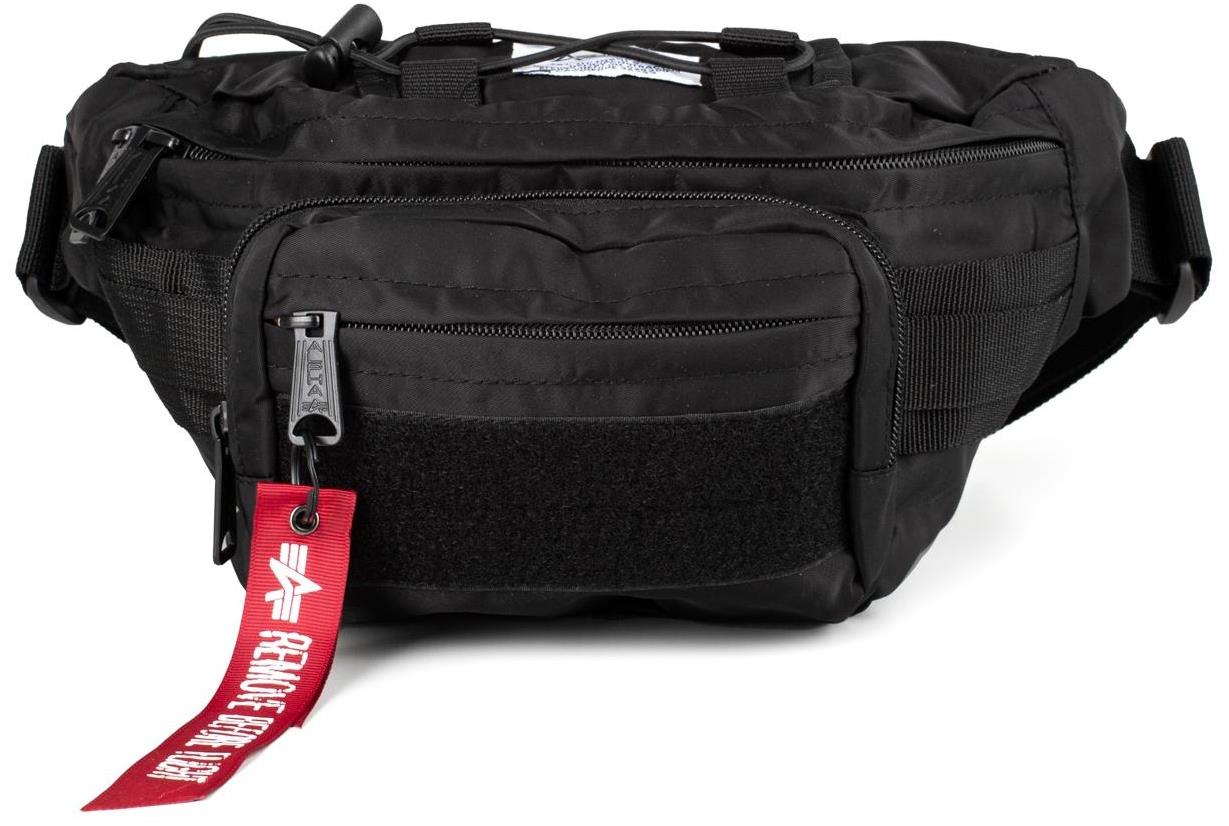 ALPHA INDUSTRIES Tactical Waist bag čierna