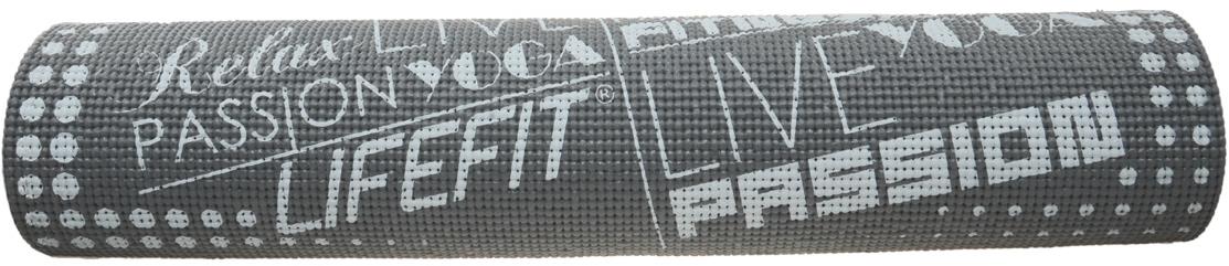 LIFEFIT® Slimfit plus, 173 × 58 × 0,6 cm, sivá