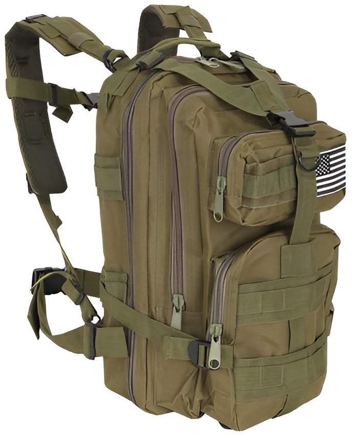 Trizand 23243 Vojenský batoh 26 l, zelený