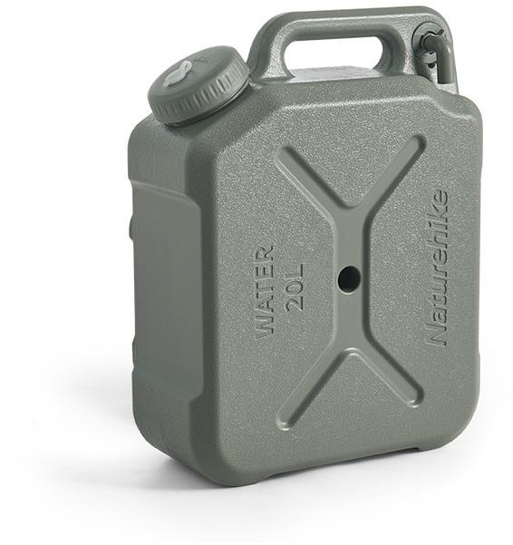 Naturehike Kanister na vodu 20 l s kohútikom, zosilnený, zelený
