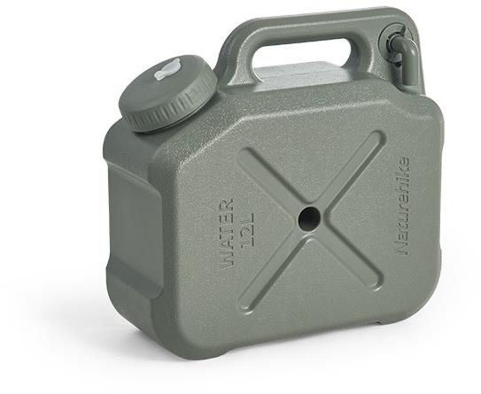 Naturehike Kanister na vodu 12 l s kohútikom, zosilnený, zelený
