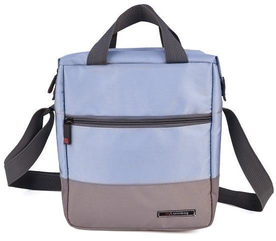 IRIS Barcelona Obedová termotaška Urban soft 6 l modro-hnedá