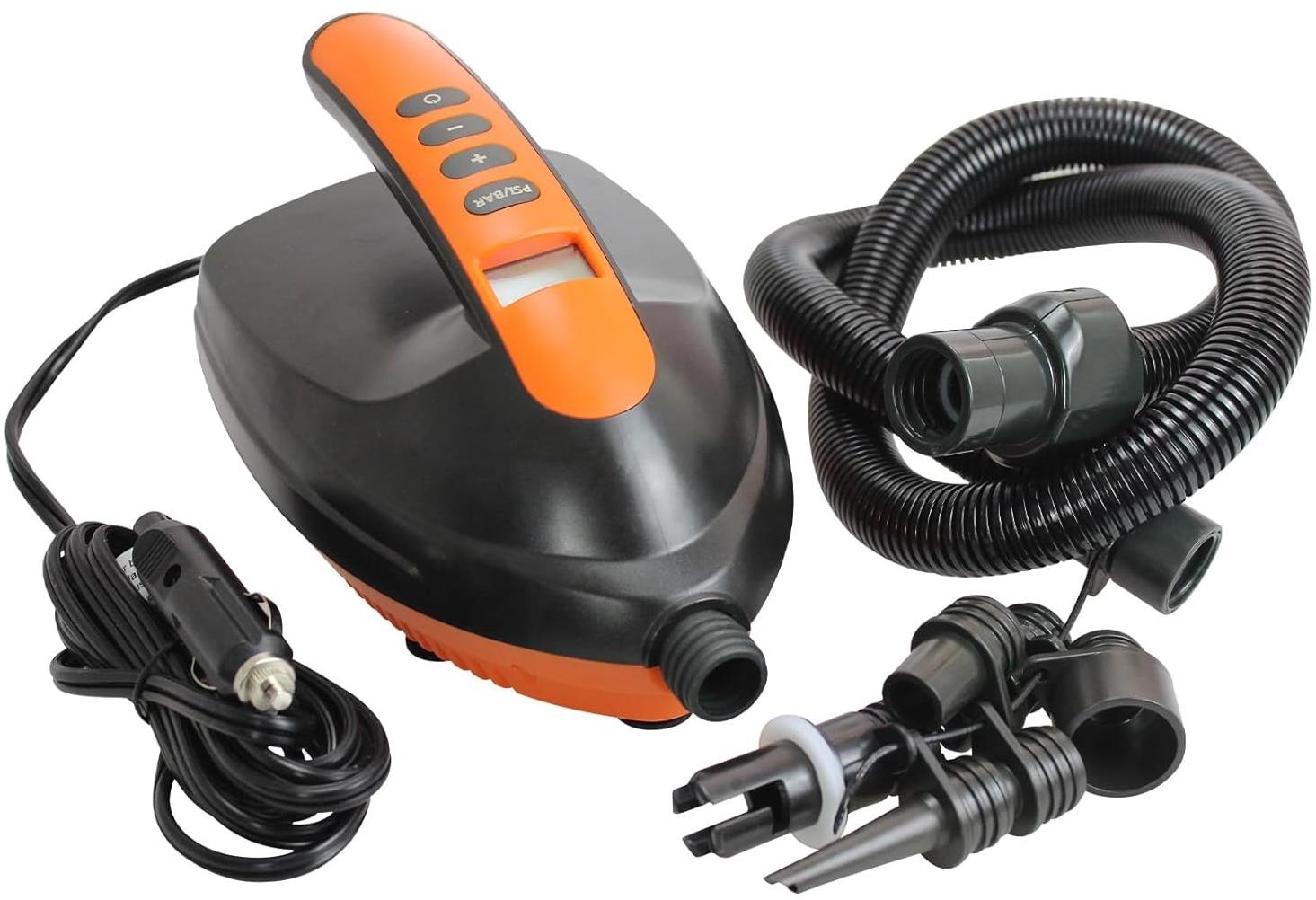 Mastersport Elektrická pumpa – kompresor Master pre paddleboardy a airtrack na 12 V – 16 PSI