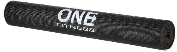 ONE Fitness Podložka na jogu YM01 čierna