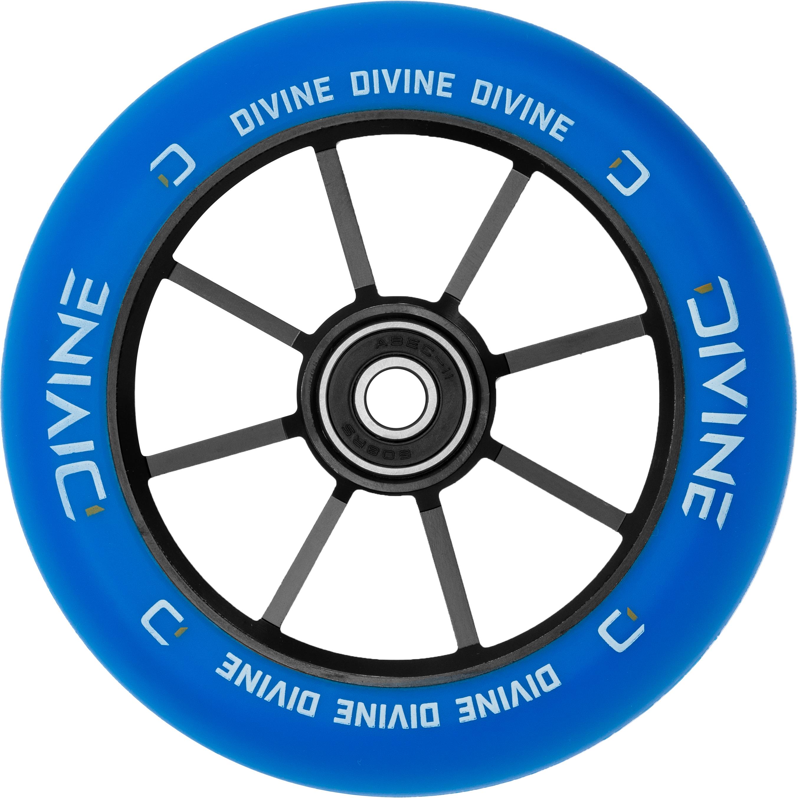 Divine Koliesko Spoked 110 mm modré