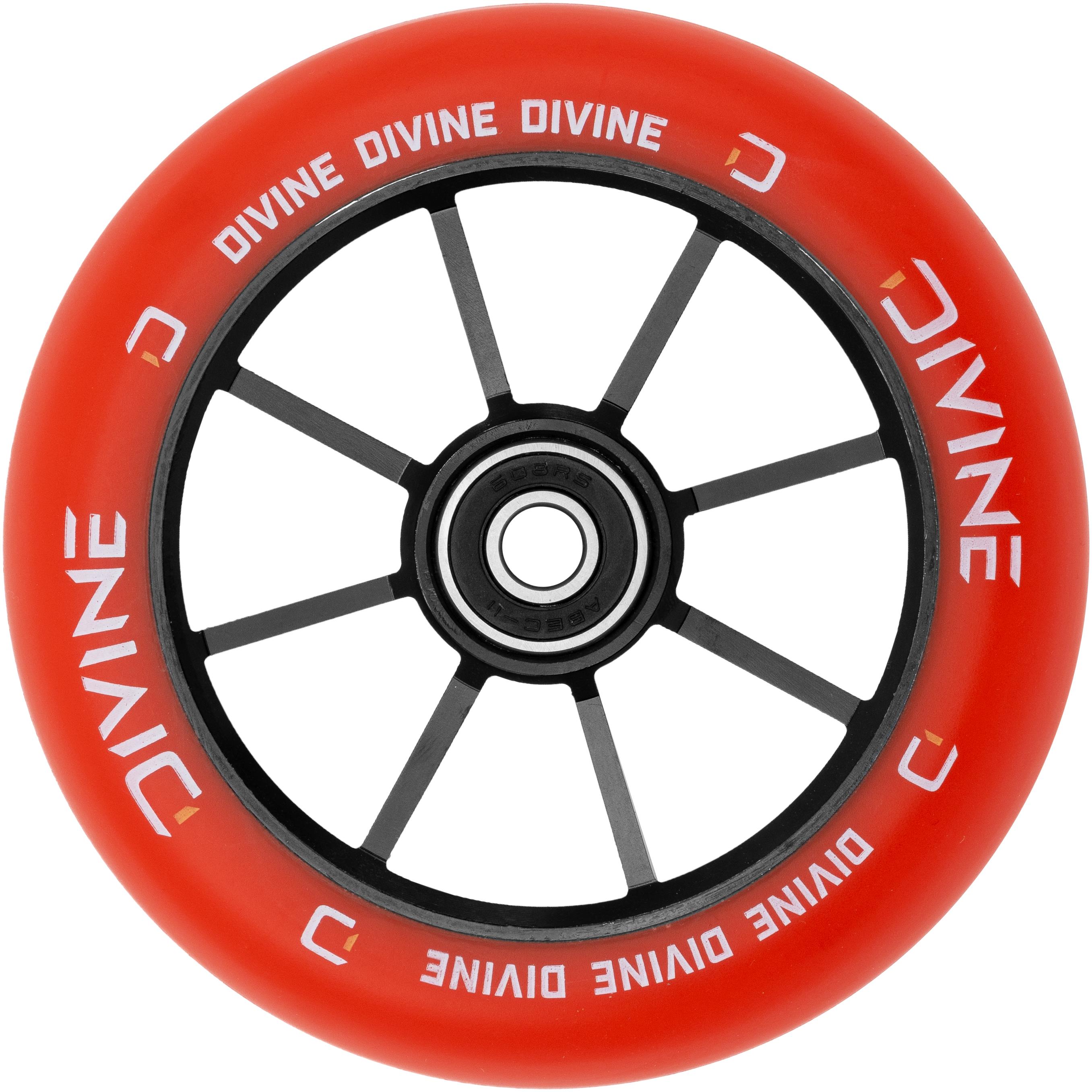 Divine Koliesko Spoked 110 mm červené