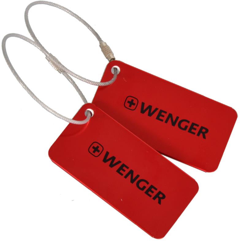 WENGER 606966 Menovky červené 2 ks