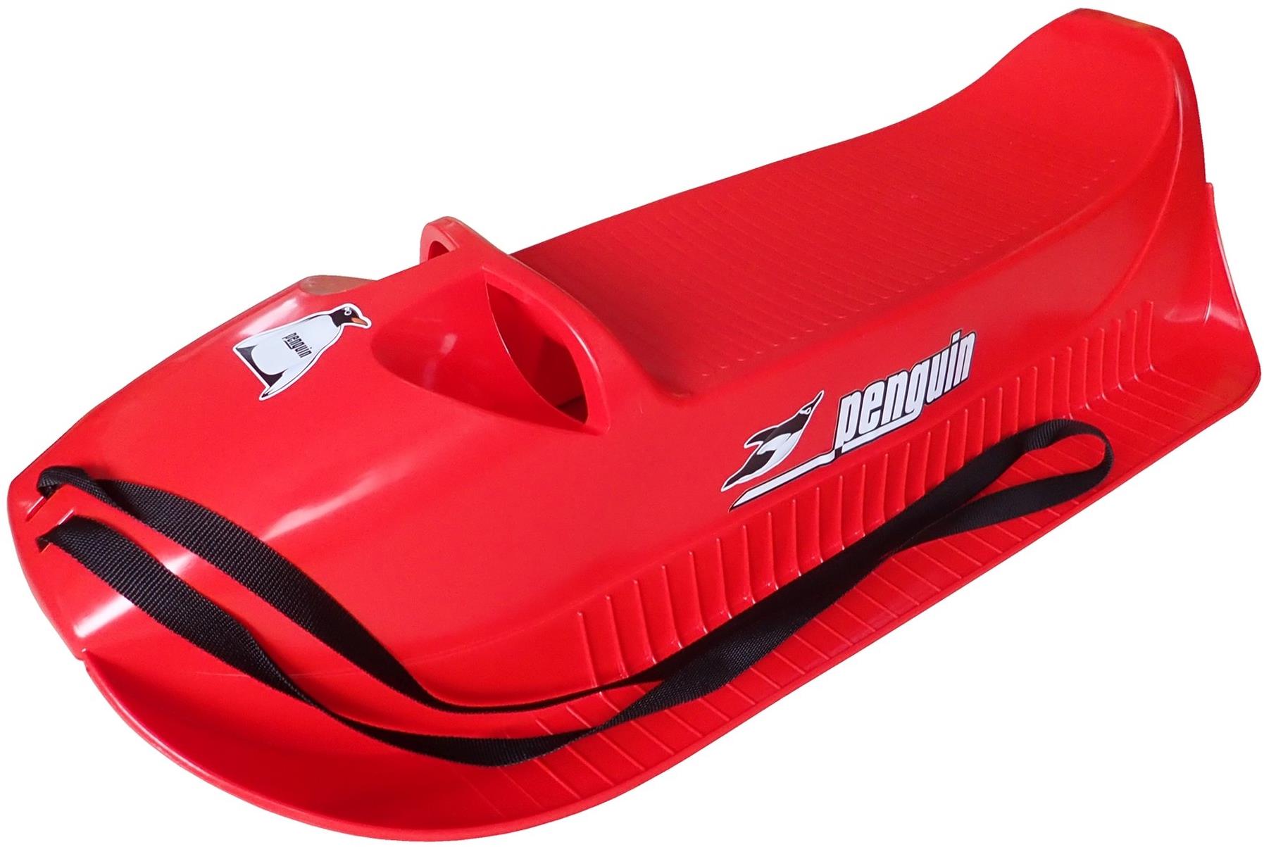 KUBIsport Alfa sánky plastové, červené