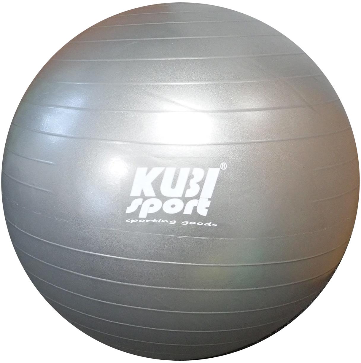 KUBIsport Lopta gymnastická 550 mm, strieborná